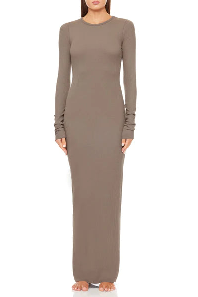 ETERNE~ Long sleeve crew maxi dress CB021 ETERNE~ Long sleeve crew maxi dress CB021
