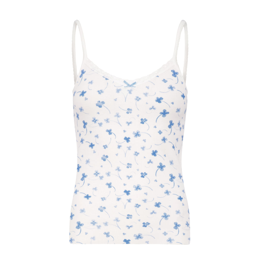 Polkadot PATTI CAMI - Blue Clover Print
