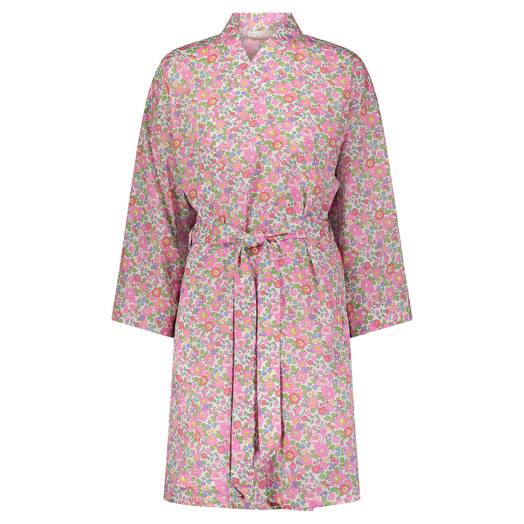 Polkadot LIBERTY KIMONO ROBE - Floral # 8