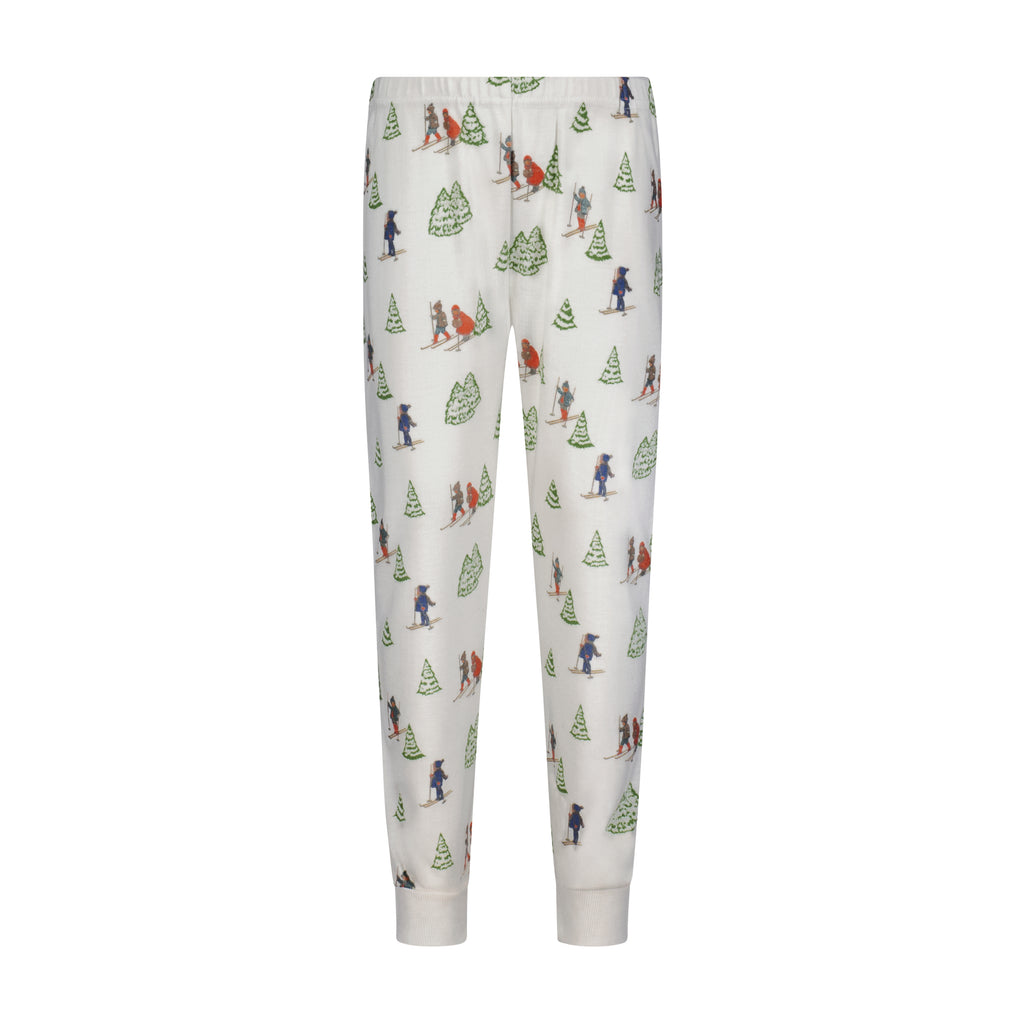 Polkadot BOYS & BABY SET Crew LS & Pant - Vintage Ski Print