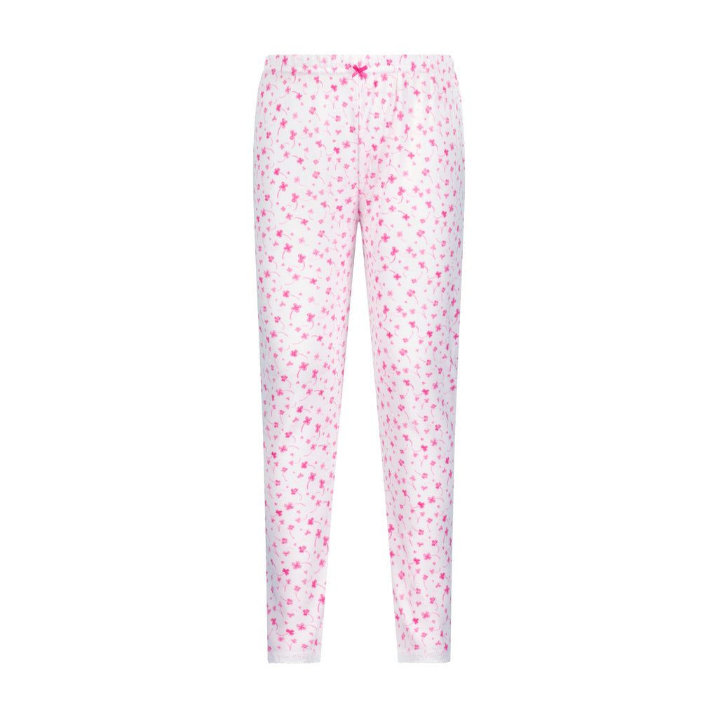 Polkadot GIRLS PANT - Pink Clover Print