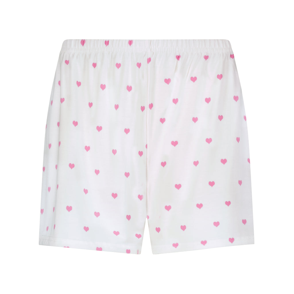 Polkadot HARRY Pajama Set - Pink Hearts Print -NEW COLOR