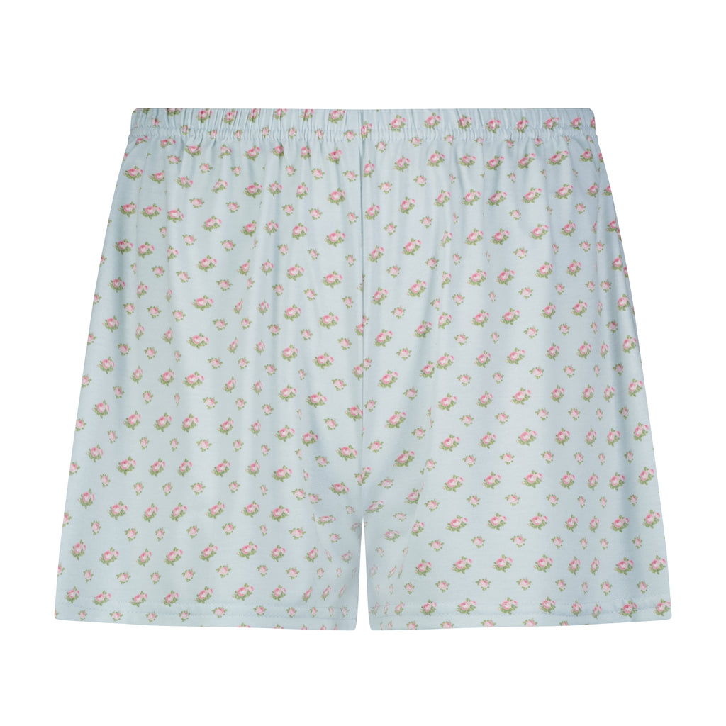 Polkadot HARRY Pajama Set - Blue Ciel Ditsy Rose