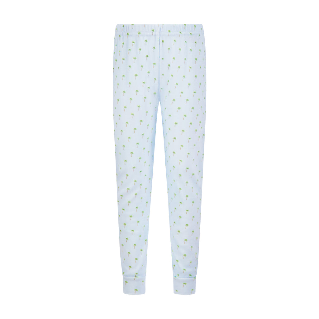 Polkadot BOYS & BABY PANT - Palm Sky Print