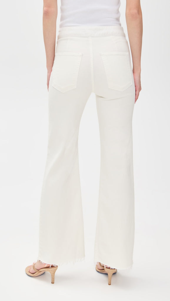 ASKK~ NEW Brighton Crop Ivory Pant