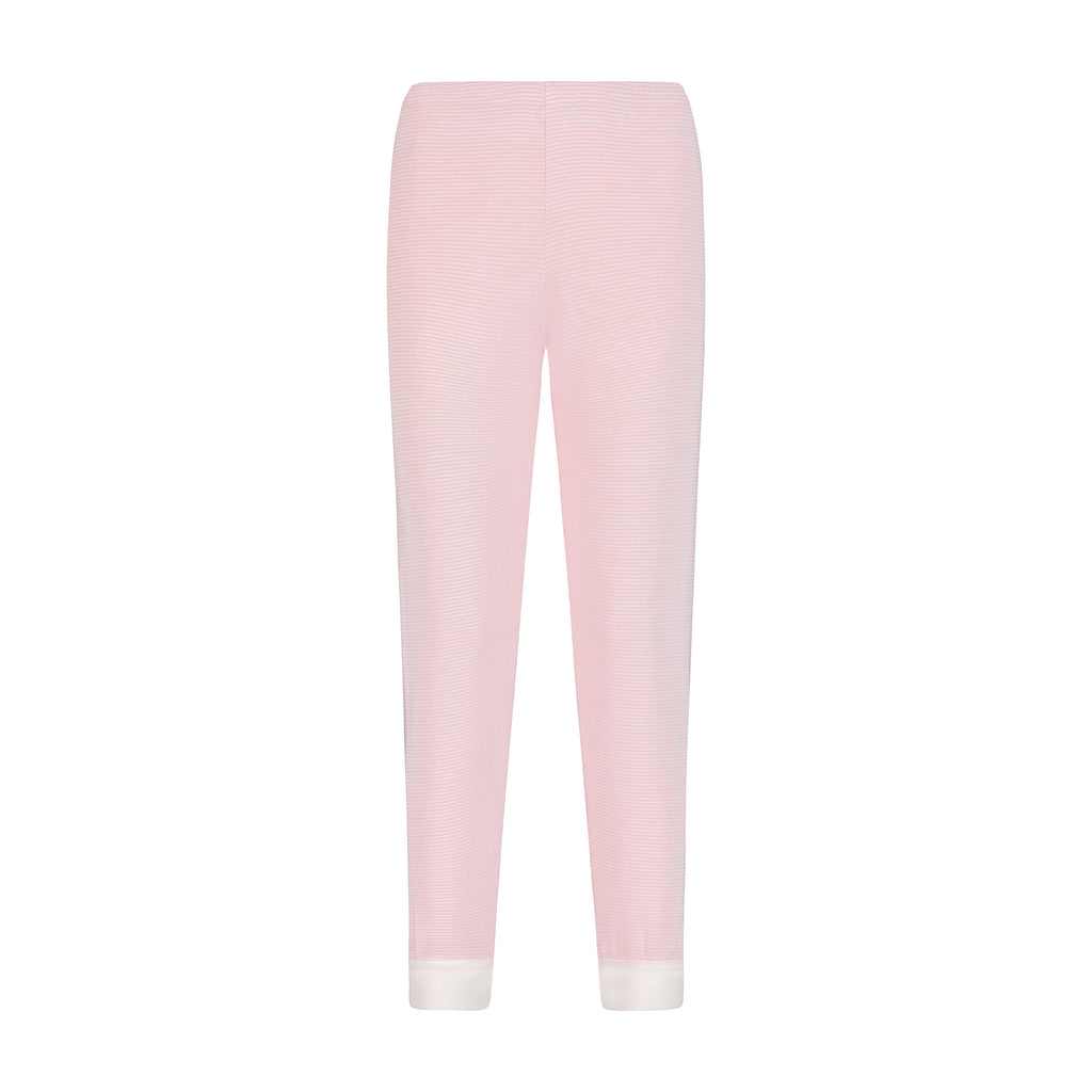 Polkadot JOGGER - Pink Narrow Hampton Stripe