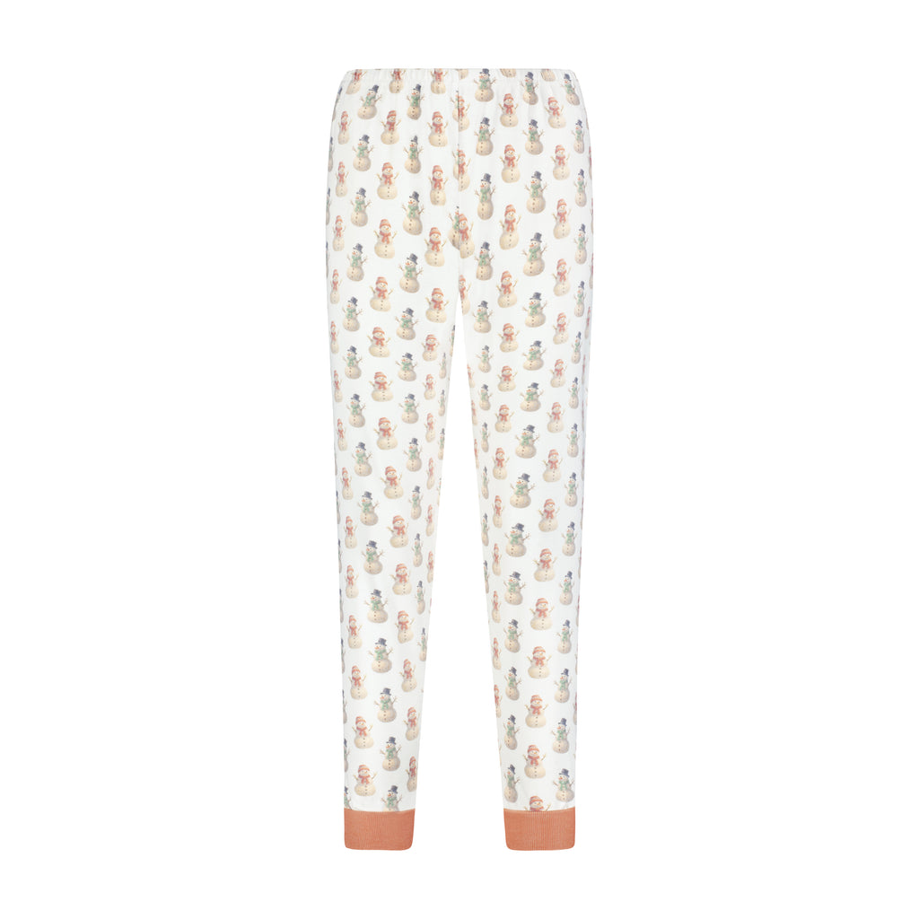 Polkadot JOGGER - Vintage Snowman Print