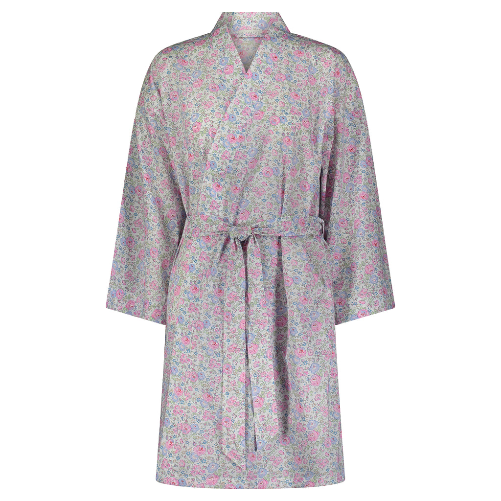 Polkadot LIBERTY KIMONO ROBE - Floral # 14