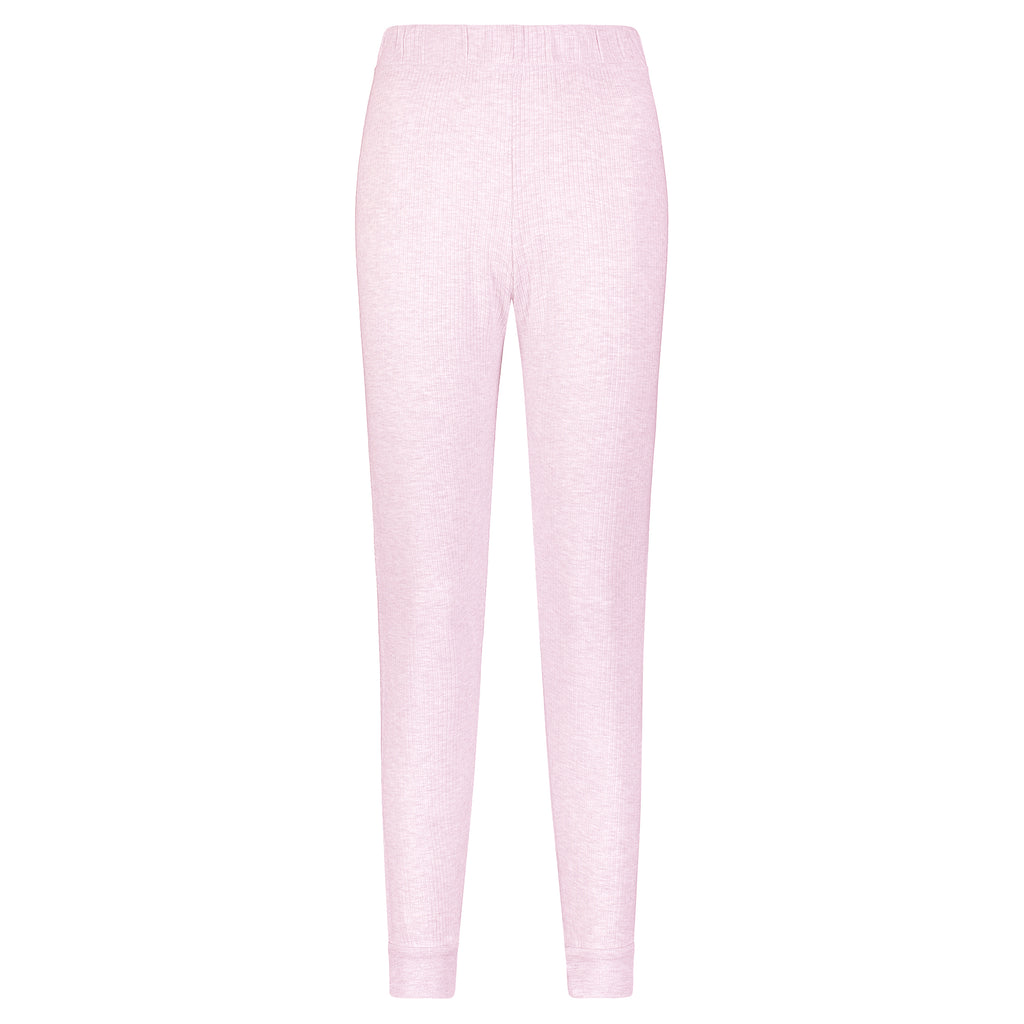 Polkadot JANE SLOUCHY RIB PJ SET - PINK BLUSH