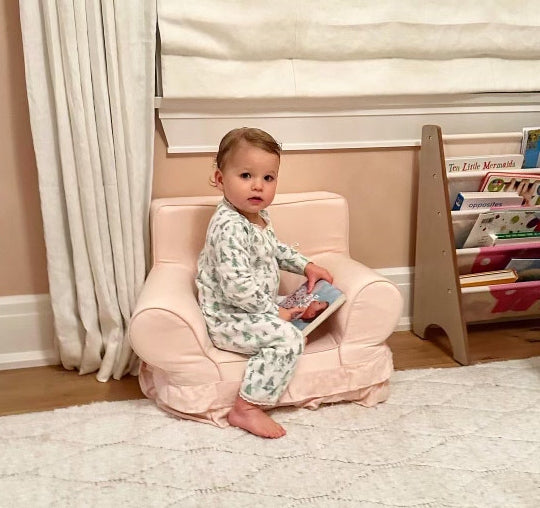 Polkadot GIRLS & BABY SET Crew LS & Pant - Fir Tree Print