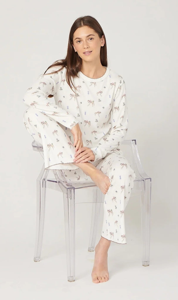 Polkadot RACHEL SLOUCHY - Vintage Equestrian Print