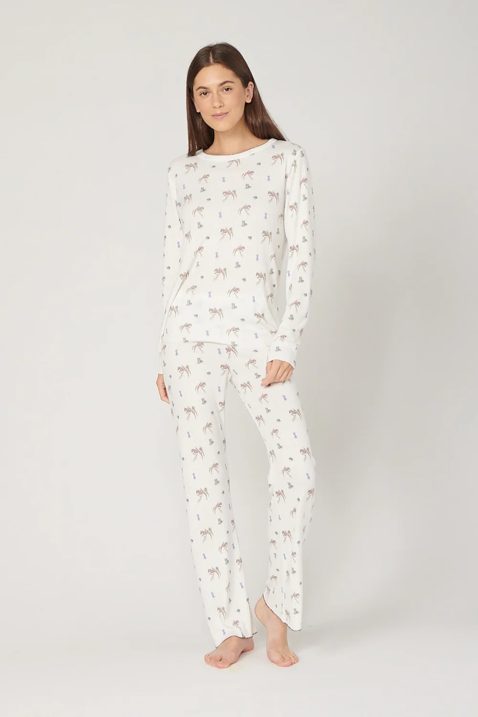 Polkadot RACHEL SLOUCHY - Vintage Equestrian Print