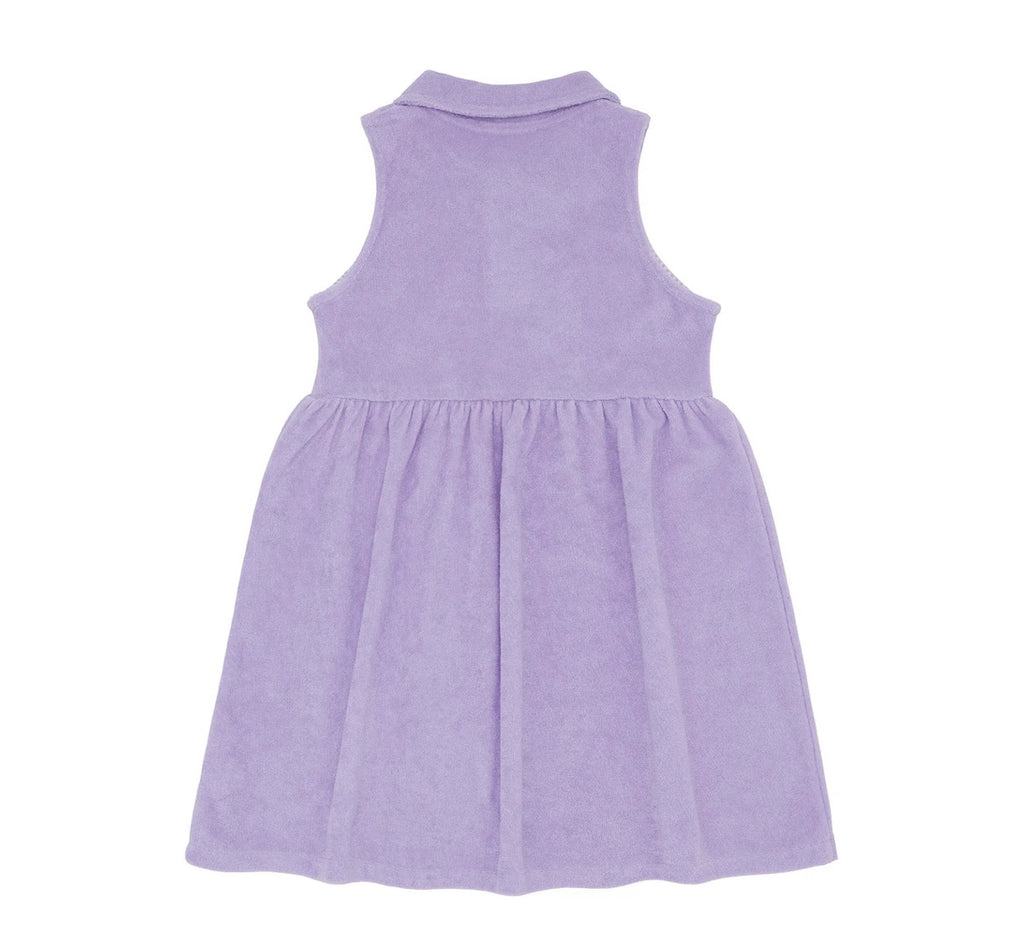 MINNOW~ Girls lavender breeze French Terry tennis dress