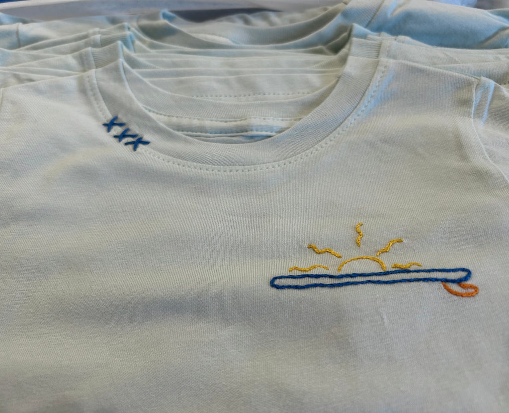 SWEET OLIVE STREET~Mint surf tshirt
