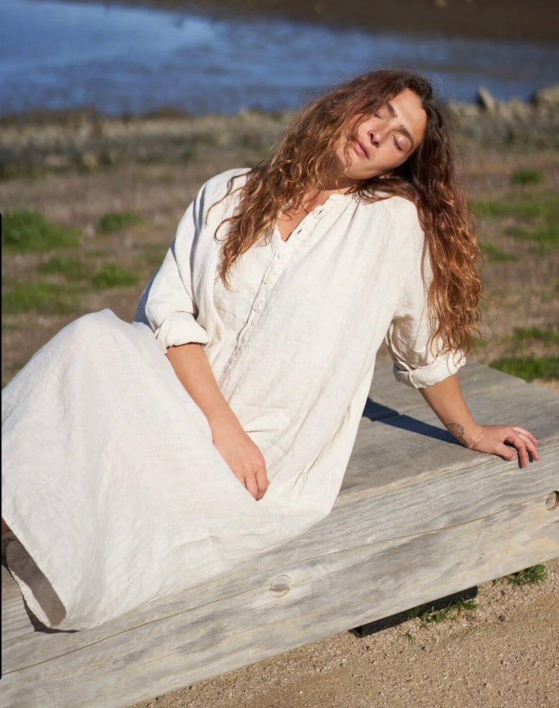 CP SHADES~ Gianna linen dress