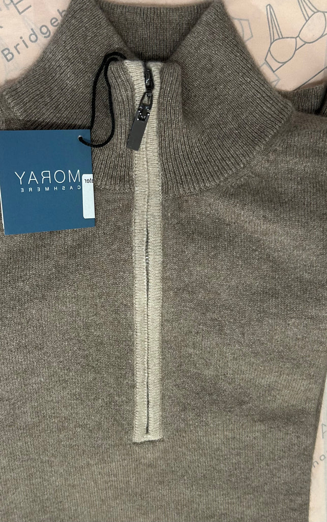 MORAY~ Half zip turtleneck sweater