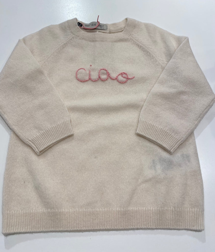 SWEET OLIVE STREET~ Cashmere kids sweater