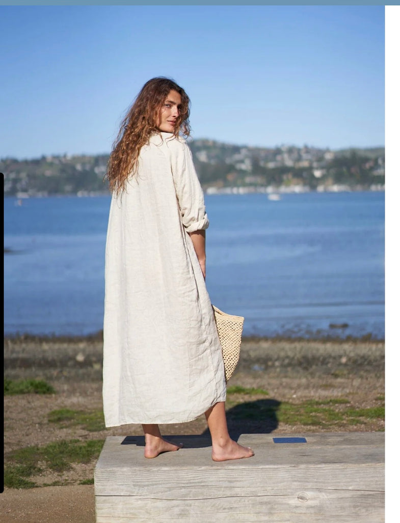 CP SHADES~ Gianna linen dress
