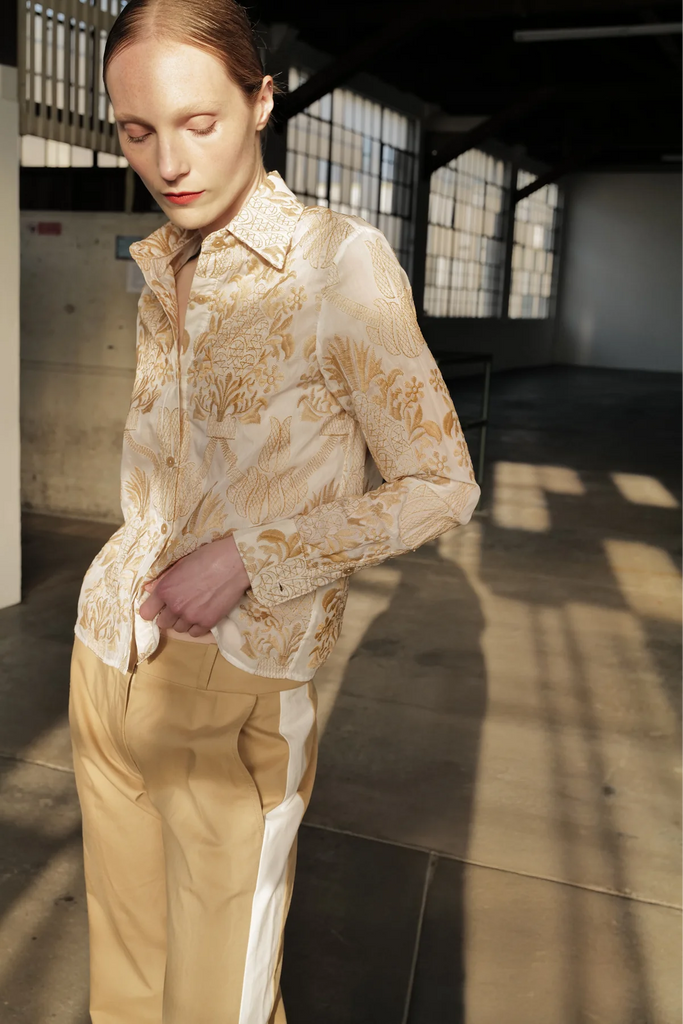 LE SUPERBE~ Workwear tuxedo hybrid pant