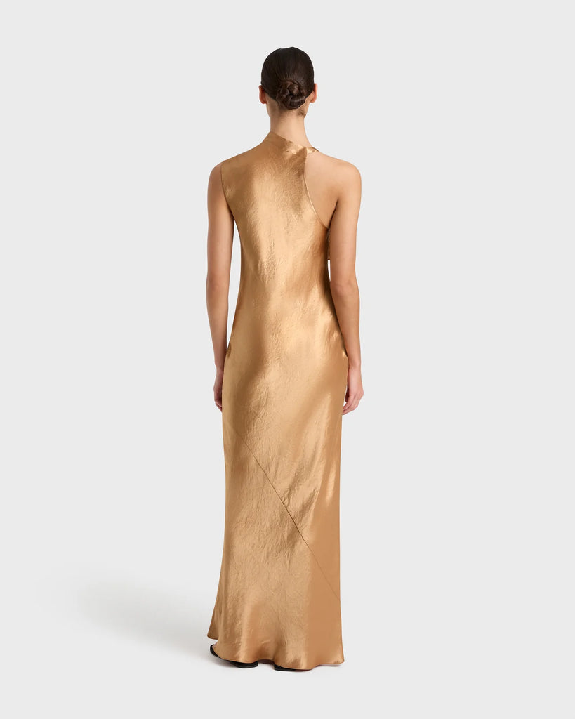 BONDI BORN~ Kobe open shoulder maxi dress