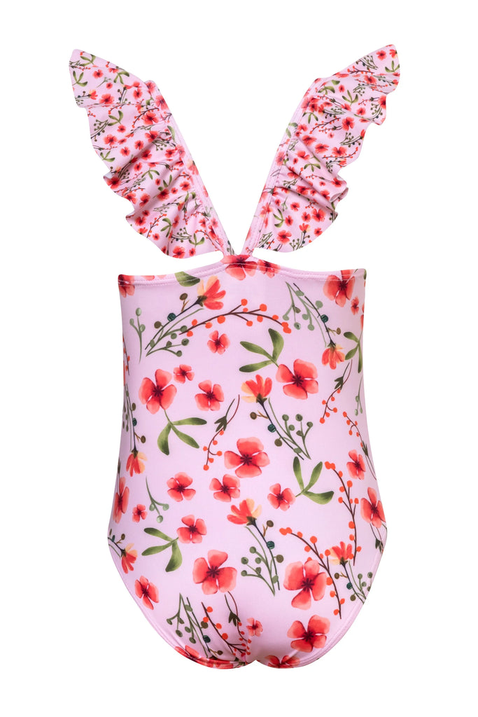 SUBMARINE~ Baby girl - Blossom/Springtime/Garden Coral/Cream gingham