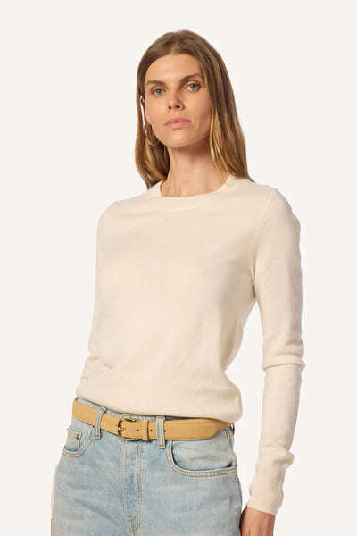 SABLYN~ Bev shrunken cashmere crewneck sweater