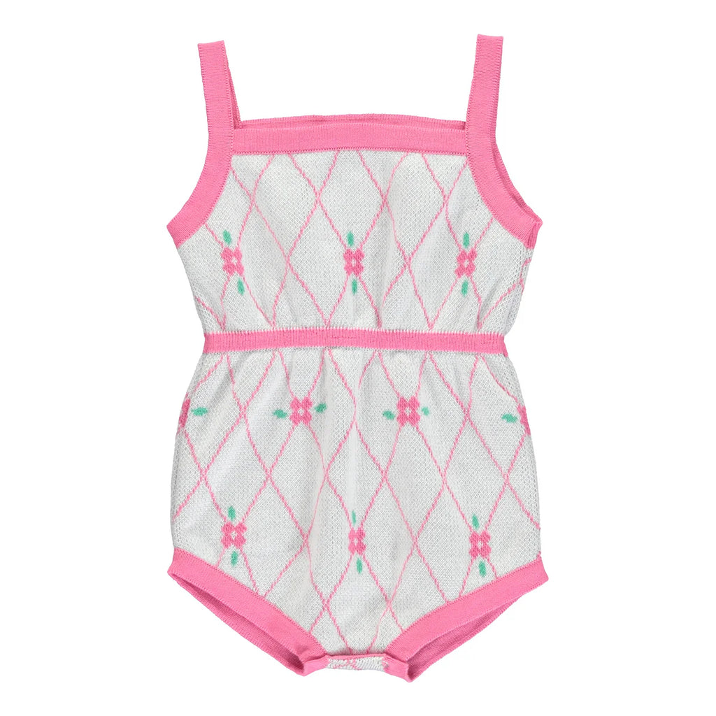 BEBE ORGANICS~ Tillie overall geometric floral