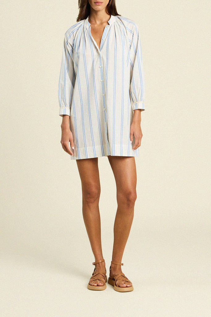 TROVATA~ Angeline striped short dress