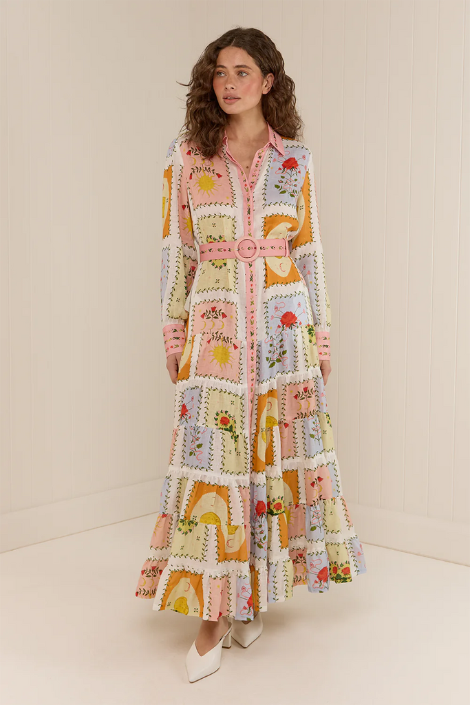 PALM NOOSA~ Aria siesta tile dress