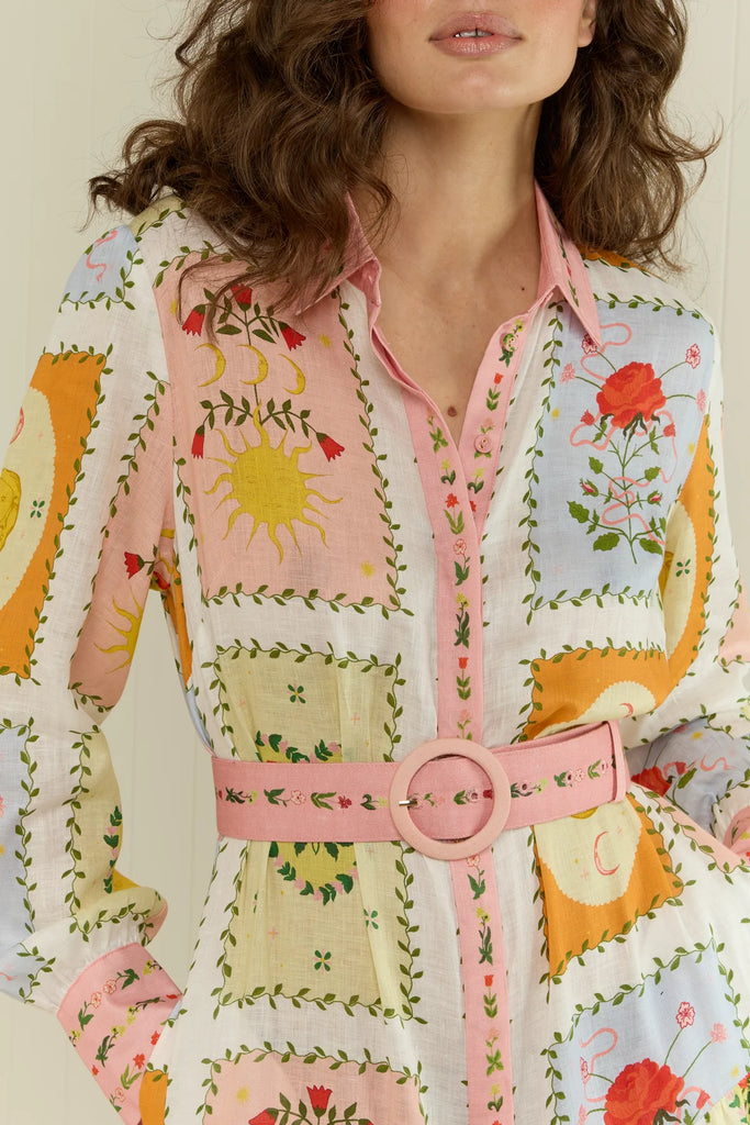 PALM NOOSA~ Aria siesta tile dress