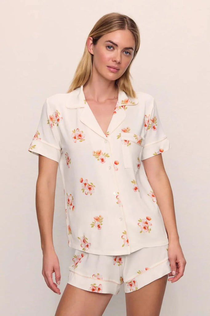 EBERJEY~ Floral bloom relaxed short pj set