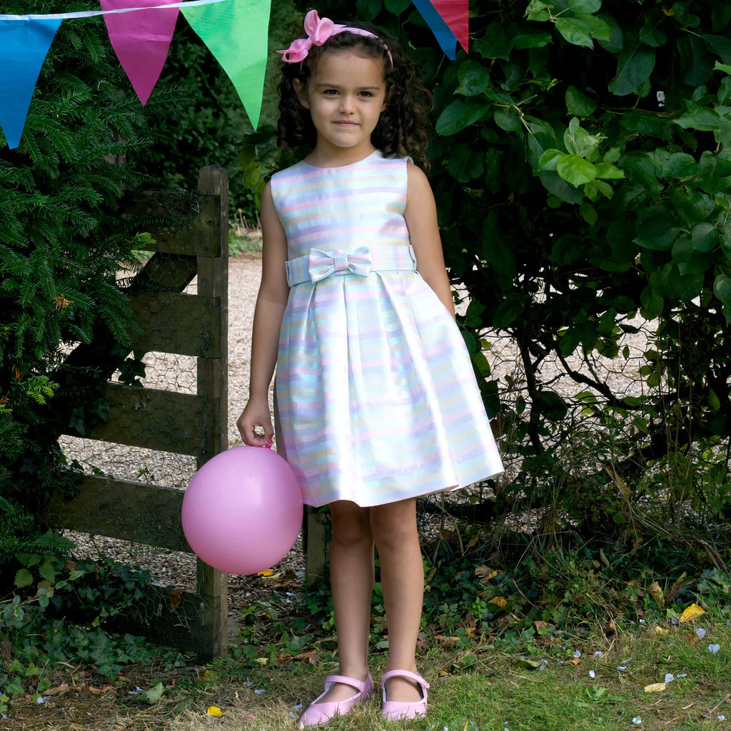 RACHEL RILEY~ Pastel stripe party dress