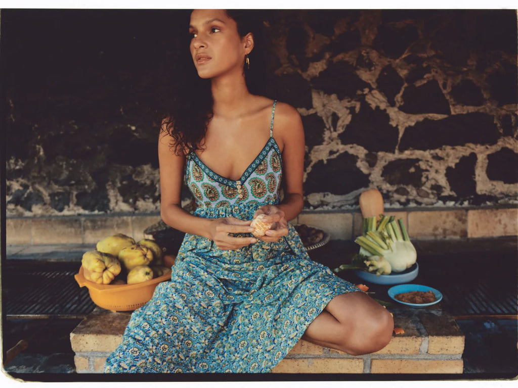 BOTEH~Onda maxi cami dress