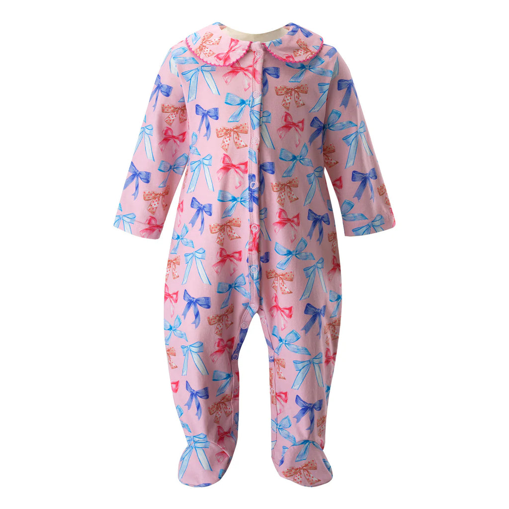 RACHEL RILEY~ Ribbon bow babygro