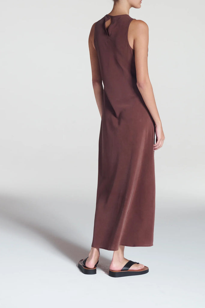 ASCENO~Valencia silk dress