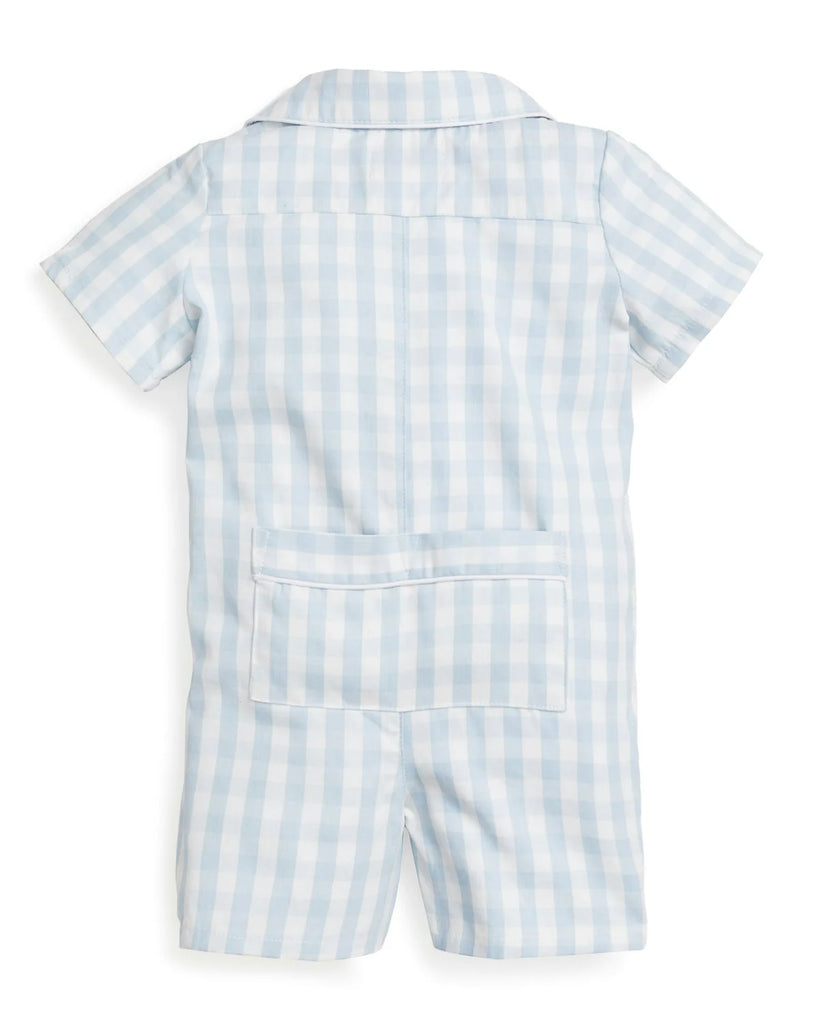 PETITE PLUME~ Baby twill summer romper