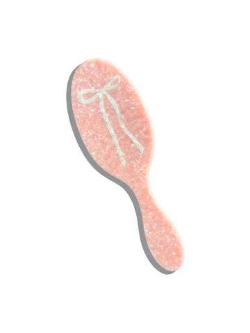 SOLAR ECLIPSE~ Hand-Painted Hair Brush