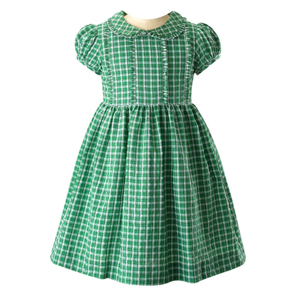 RACHEL RILEY~ Check frill front dress | RELAX HAMPTON RACHEL RILEY~ Check frill front dress | RELAX HAMPTON