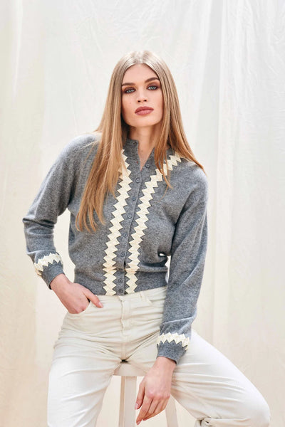 JUMPER1234~ Twisted ribbon cardigan | RELAX HAMPTON