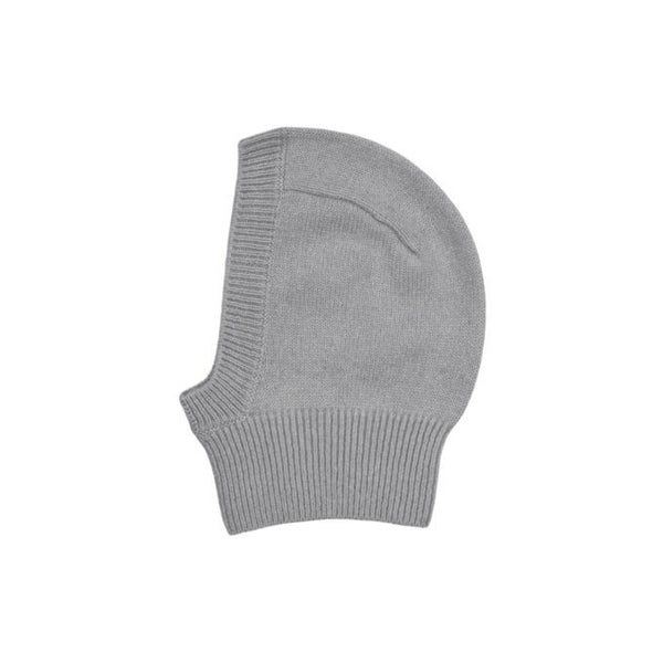 小物 BATONER x 6(ROKU) CASHMERE FOX BALACLAVA The Alpaca Balaclava Fitted Hood - Ethical Wool - Frosted Walnut