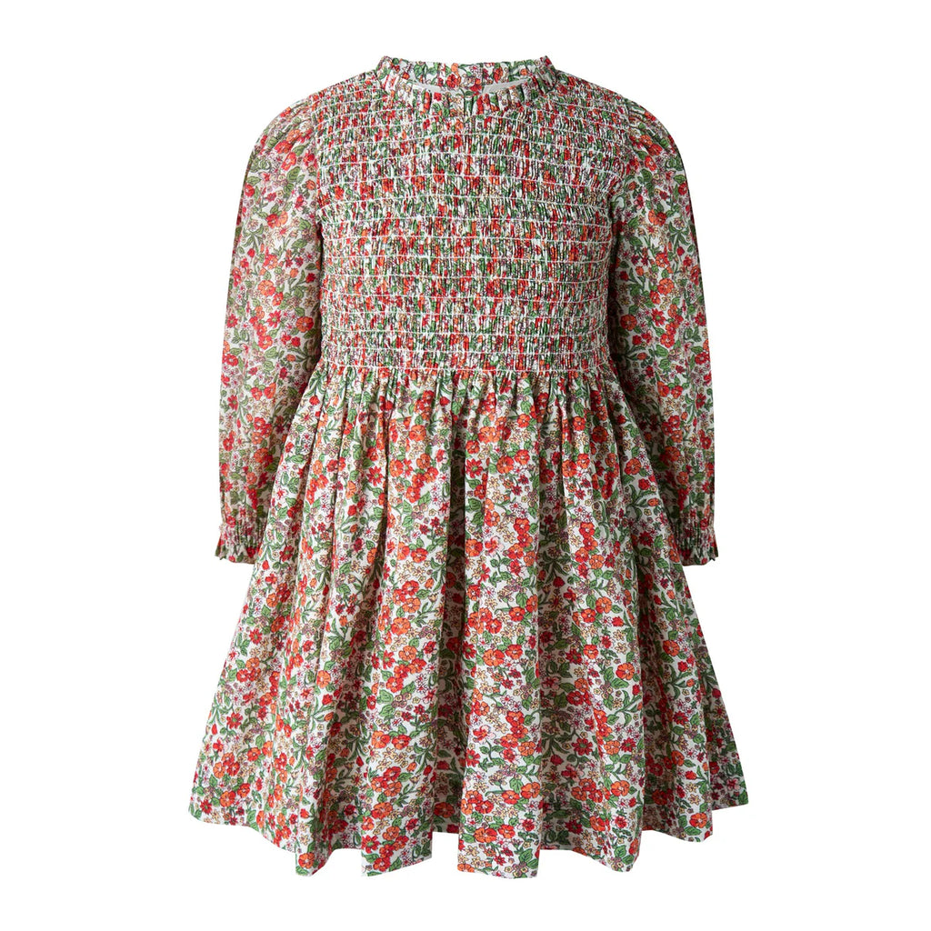 RACHEL RILEY~ Ruched botanical floral dress
