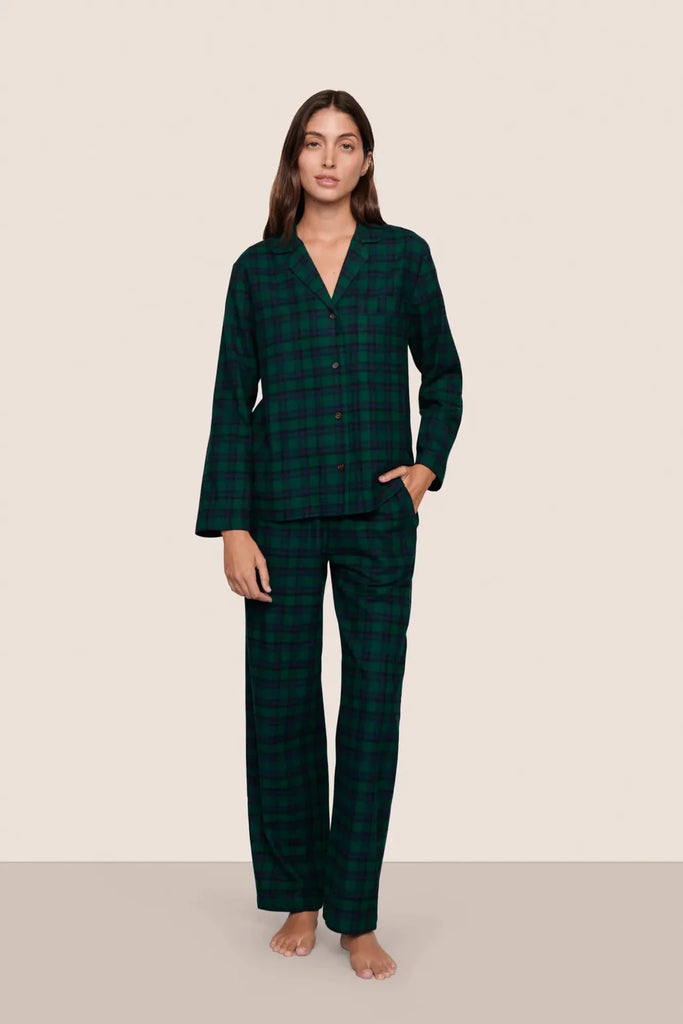 EBERJEY~ 2 pc flannel plaid pjs