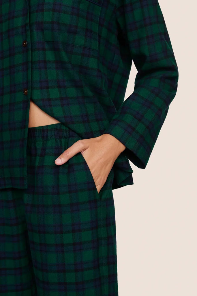 EBERJEY~ 2 pc flannel plaid pjs