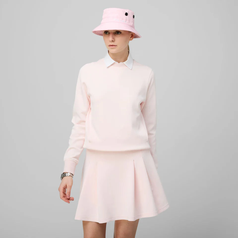 TILLEY~ Striped scuba skirt