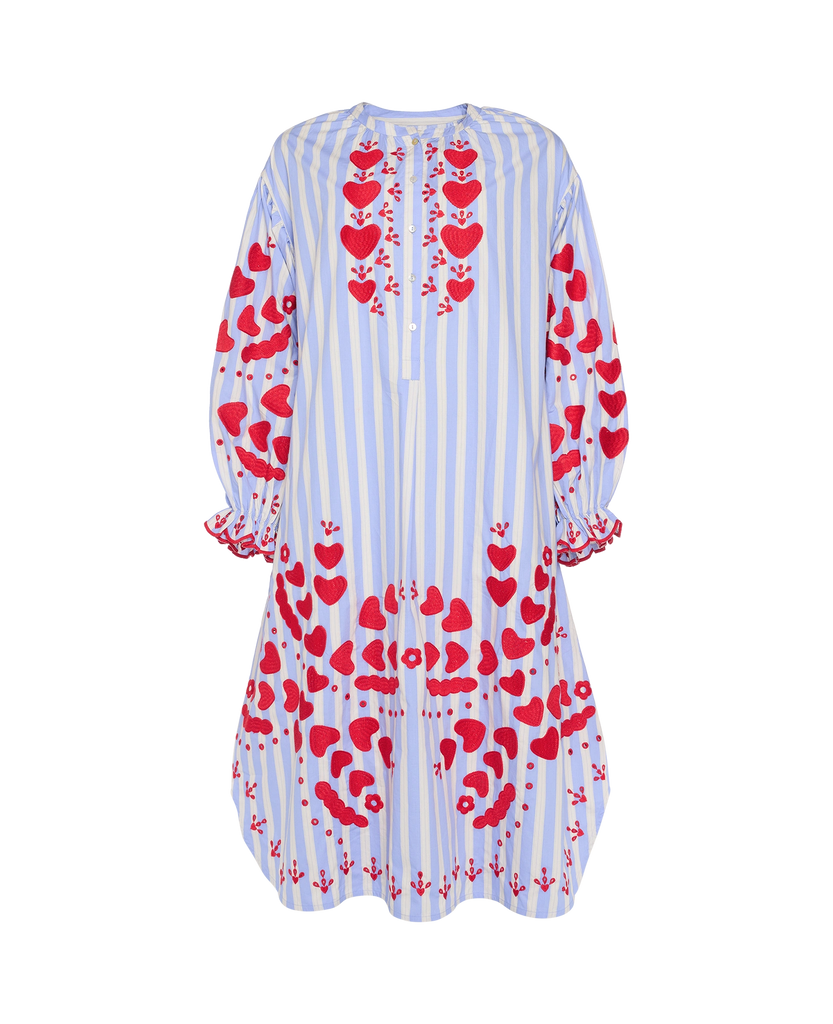 SISSEL EDELBO~ Elizabeth vintage stripe dress