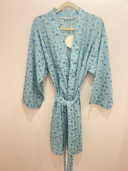 Polkadot LIBERTY KIMONO ROBE - Floral # 15