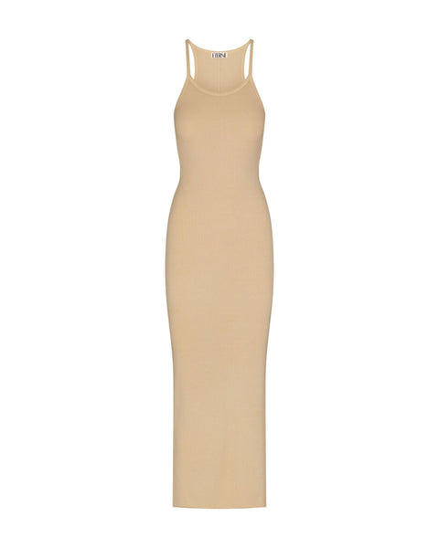 ワンピース ETERNE FW25 TANK MAXI DRESS RIB COTTON (CB019 BLK) ÉTERNE Tank ribbed stretch-jersey maxi dress | NET-A-PORTER
