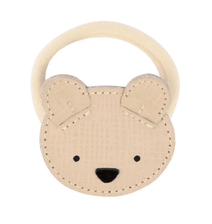 DONSJE ~ Cherry Leather HAIR TIE & other colors