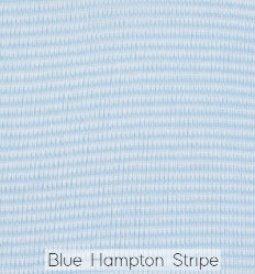 Polkadot CROP SCOOP CAMI - Blue Narrow Hampton Stripe