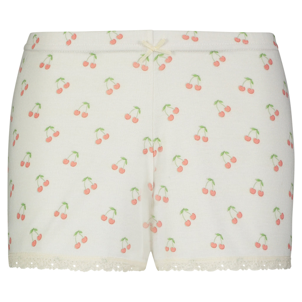 Polkadot SHORT Mid Rise - Cherry Print